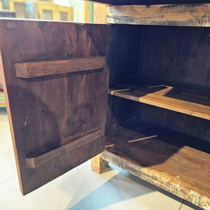 Wooden Block Cabinet