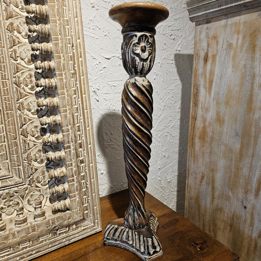 Wooden Candle Stand