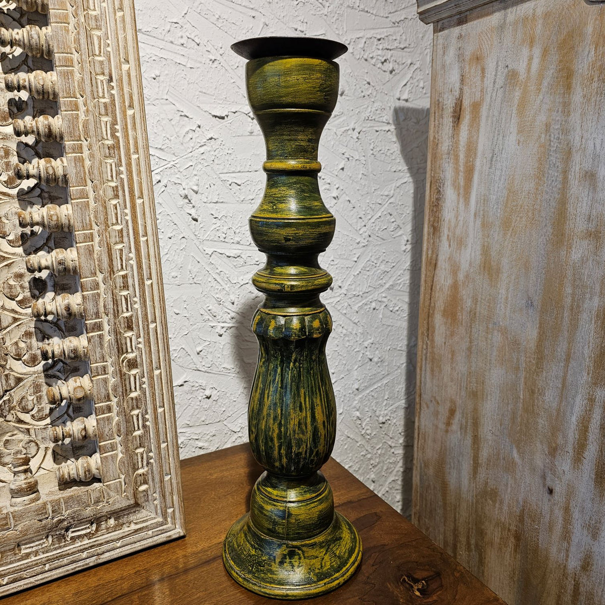Wooden Candle Stand