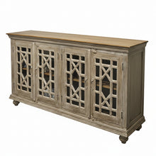 Load image into Gallery viewer, Wooden 4 Door Sideboard (delivery only in Delhi/NCR)