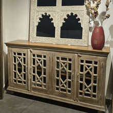 Load image into Gallery viewer, Wooden 4 Door Sideboard (delivery only in Delhi/NCR)