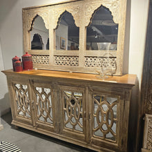 Load image into Gallery viewer, Wooden 4 Door Sideboard (delivery only in Delhi/NCR)