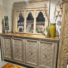 Load image into Gallery viewer, Wooden 4 Door Sideboard (delivery only in Delhi/NCR)
