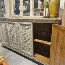 Load image into Gallery viewer, Wooden 4 Door Sideboard (delivery only in Delhi/NCR)