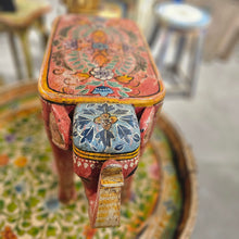 Load image into Gallery viewer, Elephant Hand-painted Side Table