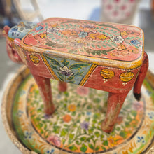 Load image into Gallery viewer, Elephant Hand-painted Side Table