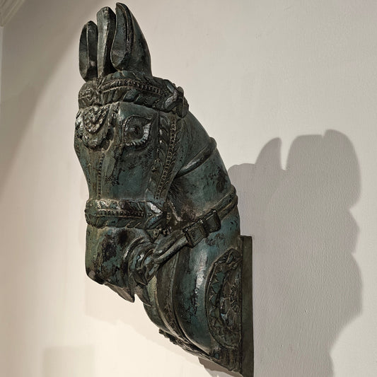 Wooden Horse - Wall Accent