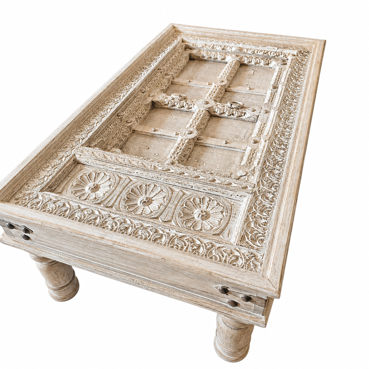 Vintage Window Coffee Table (without glass top)