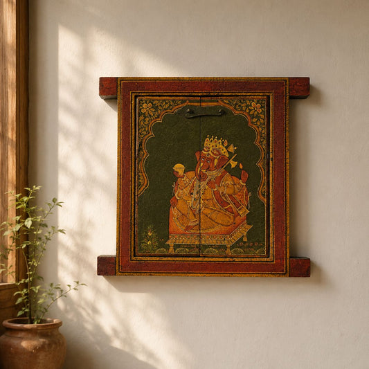 Wooden Painted Window