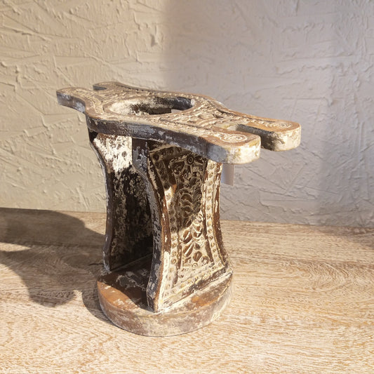 Vintage Wine Glass & Bottle Holder (Small)