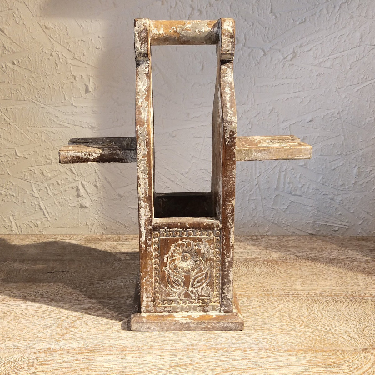 Vintage Wine Glass & Bottle Holder (Medium)