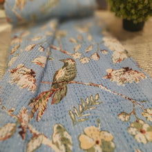 Load image into Gallery viewer, Kantha Bedspread (Light Blue)